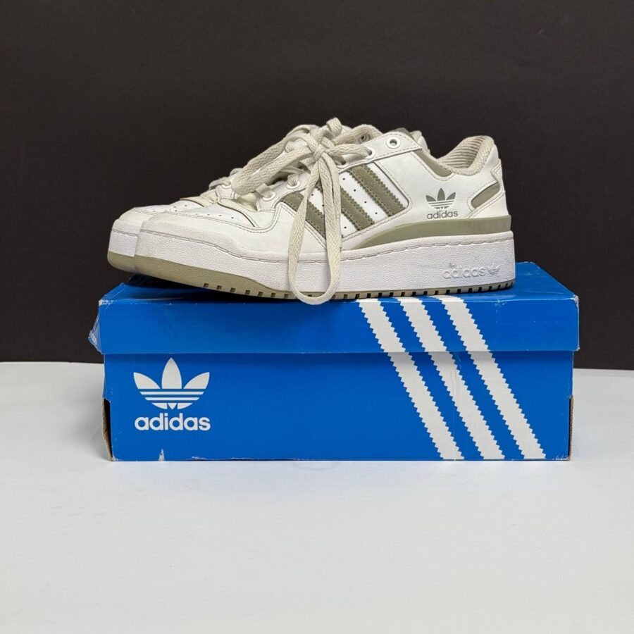 Adidas Forum Bold Stripes White. Size EU38 23