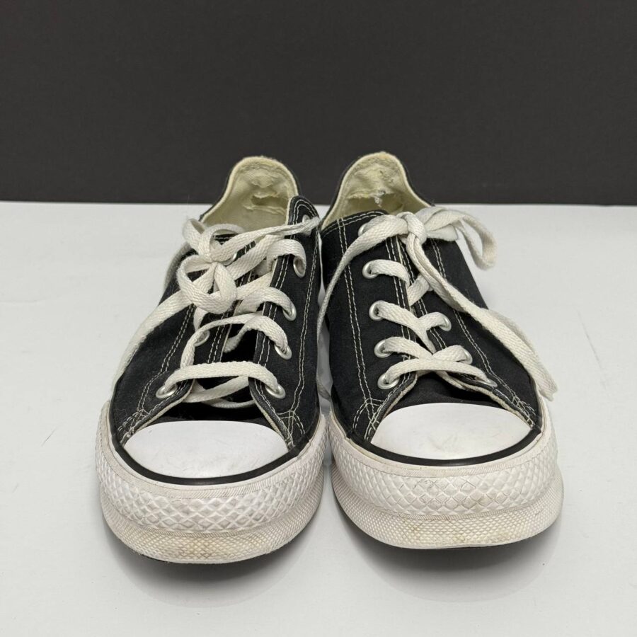 Converse Chuck Taylor All Star Low Black White Sneakers Size EU38.5 - Image 2