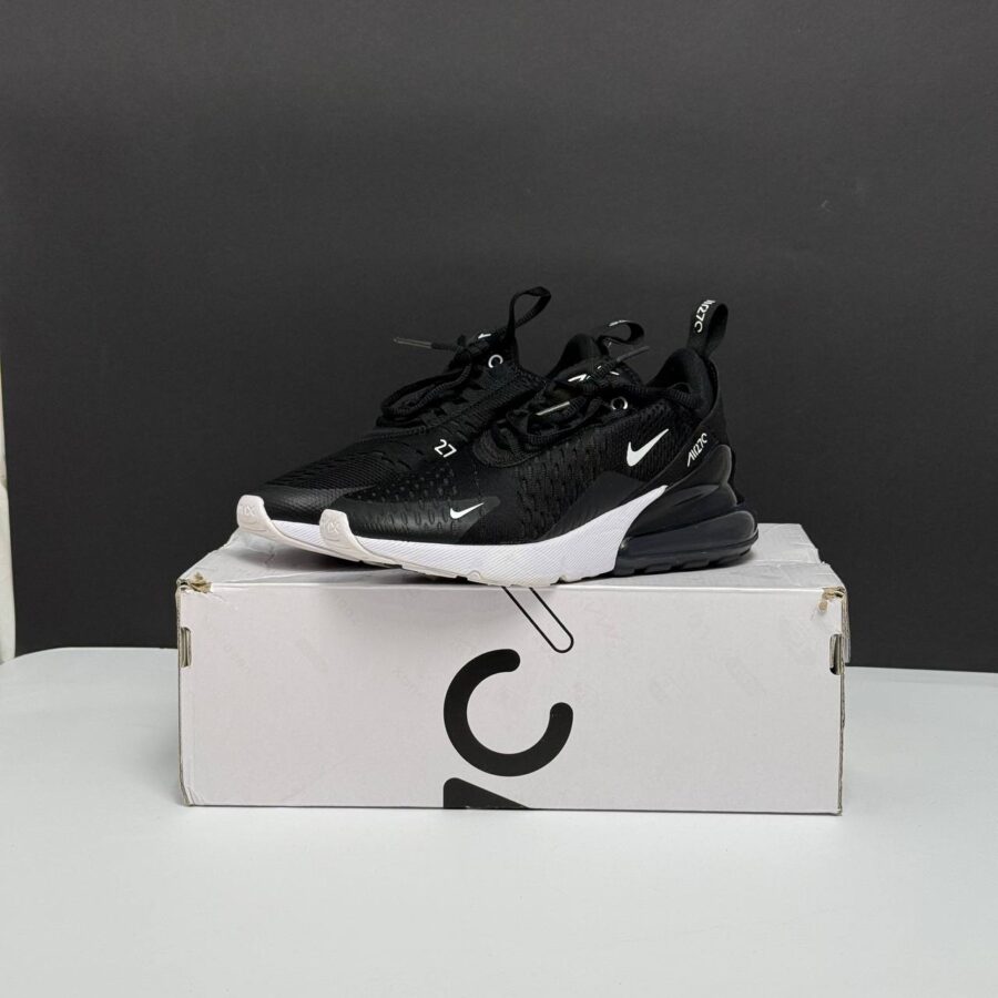 NIKE SHOES AIR MAX 270 AH6789-001 BlackWhite Size EU36