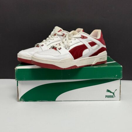 Puma Slipstream Suede FS 'White Intense Red' Size EU40.5