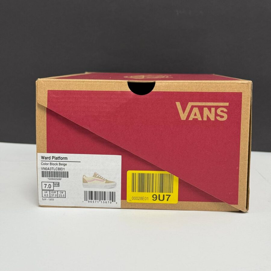 Vans VN0A3TLCBEI1 WM WARD PLATFORM Size EU37,5 - Image 5