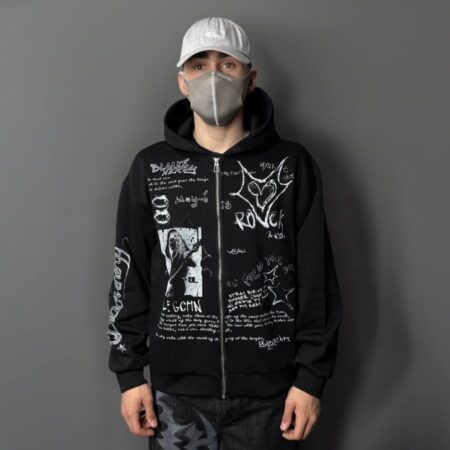 Hoodie SDA Rock Black