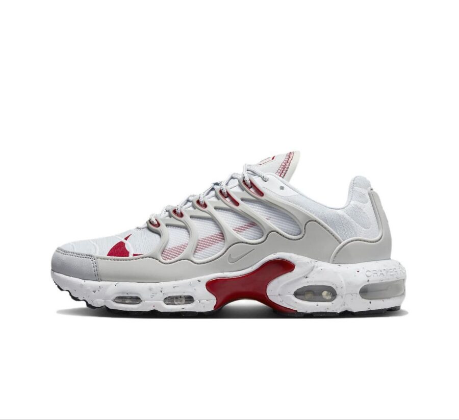 Nike Air Max Terrascape Plus Pure Platinum Gym Red Size 40 DV7513 001