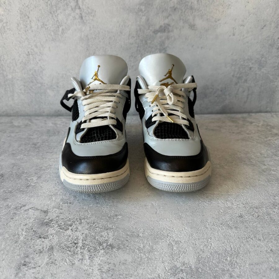 Jordan 4 Retro Platinum Gold (GS) Size EU 40 - Image 4