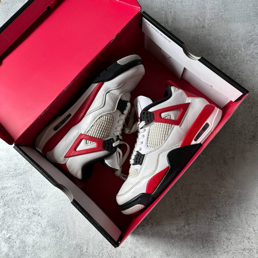 Nike Air Jordan 4 Red Cement Size EU 43