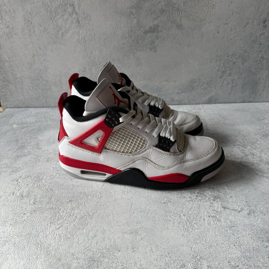 Nike Air Jordan 4 Red Cement Size EU 43 - Image 2