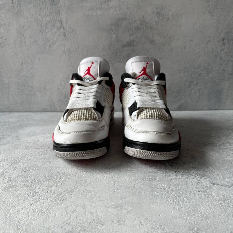 Nike Air Jordan 4 Red Cement Size EU 43 - Image 4