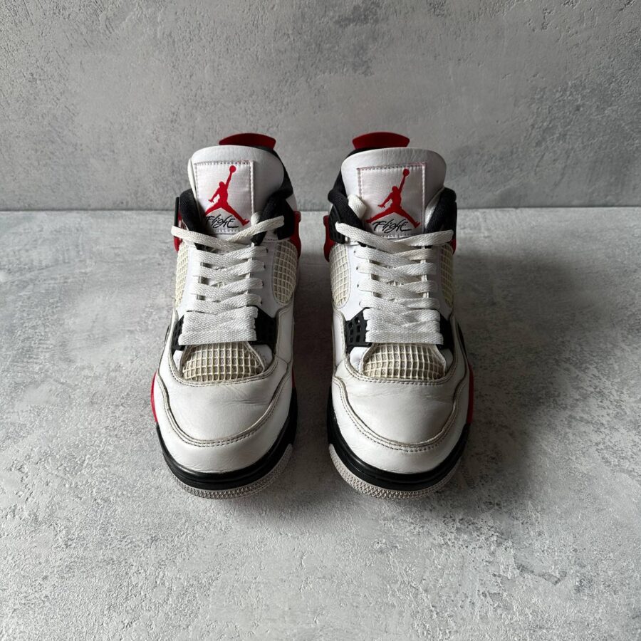 Nike Air Jordan 4 Red Cement Size EU 43 - Image 5