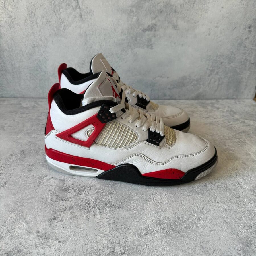 Nike Air Jordan 4 Red Cement Size EU 42 - Image 2