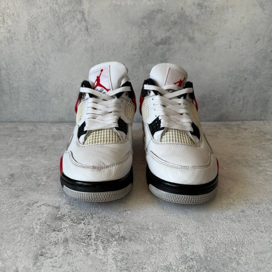 Nike Air Jordan 4 Red Cement Size EU 42 - Image 4