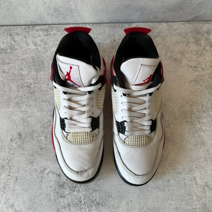 Nike Air Jordan 4 Red Cement Size EU 42 - Image 5