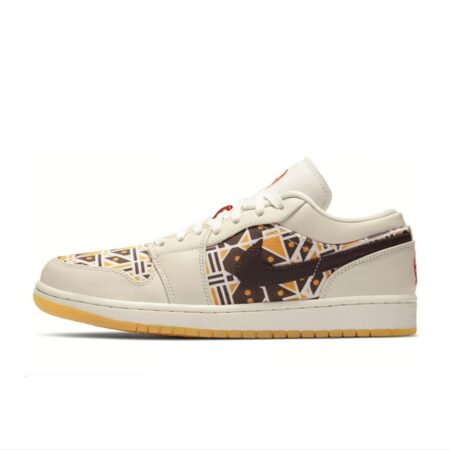Air Jordan 1 Low 'Quai 54' 2020 CZ4155-100 Size 38