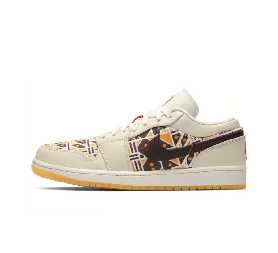 Air Jordan 1 Low 'Quai 54' 2020 CZ4155-100 Size 38