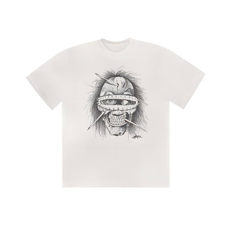 Travis Scott Utopia C4 Tee White Size S