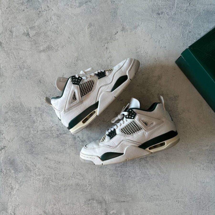 Nike Air Jordan 4 RETRO "Oxidized Green" Size 41