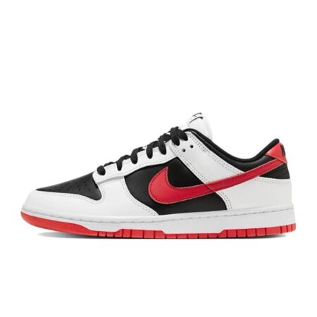 Nike Dunk Low 'White Black Red' FD9762-061 Size 42