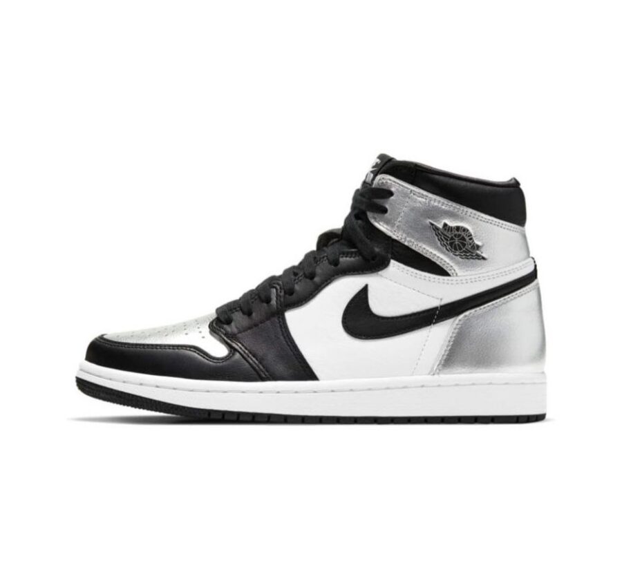 Air Jordan 1 Retro High Silver Toe Size 42 CD0461-001