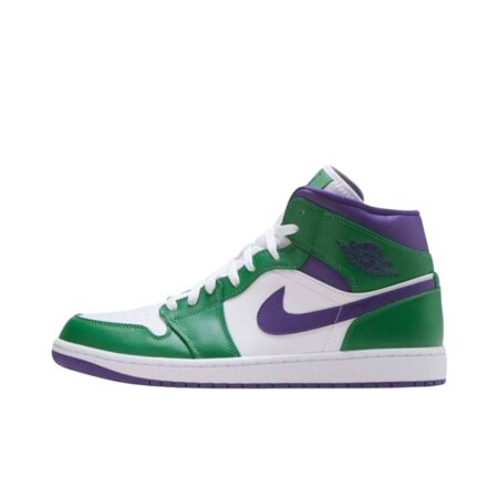 Air Jordan 1 Mid 'Incredible Hulk' 554724-300 Size 43