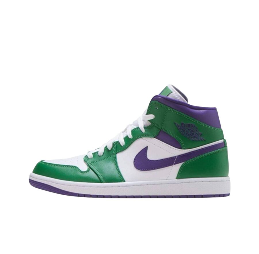 Air Jordan 1 Mid 'Incredible Hulk' 554724-300 Size 43