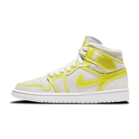 Air Jordan 1 Mid LX 'Off White Opti Yellow' DA5552-107 Size 42