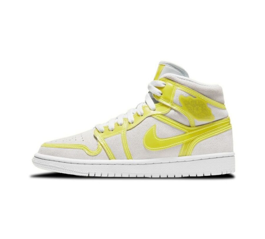 Air Jordan 1 Mid LX 'Off White Opti Yellow' DA5552-107 Size 42