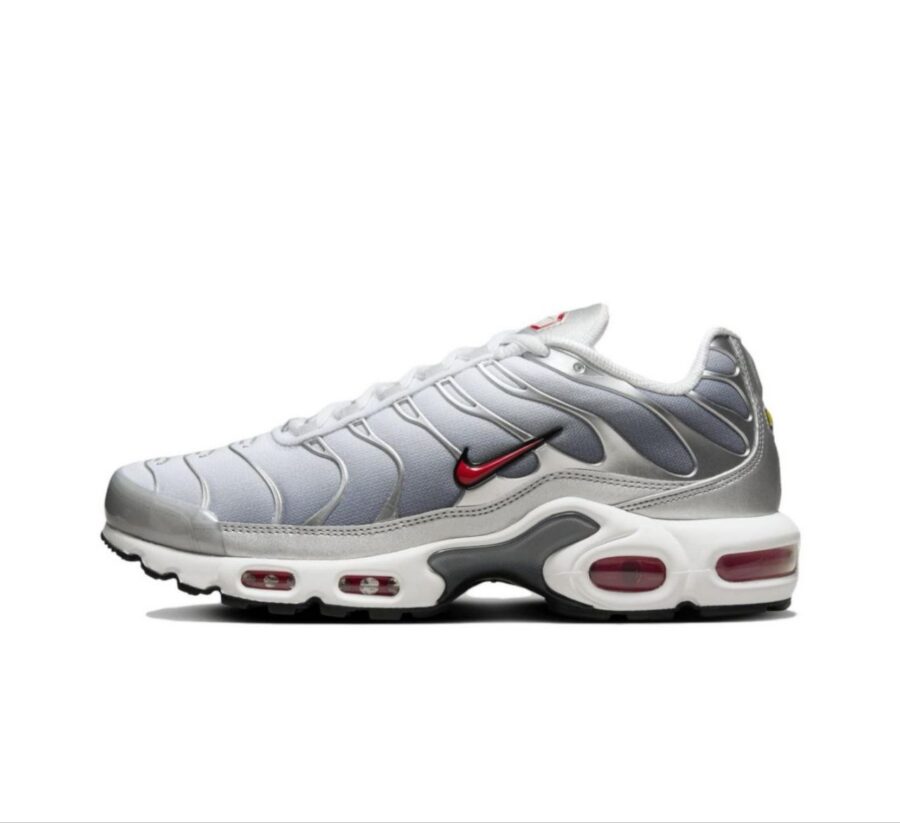 Air Max Plus 'Metallic Silver University Red' HM9654 001